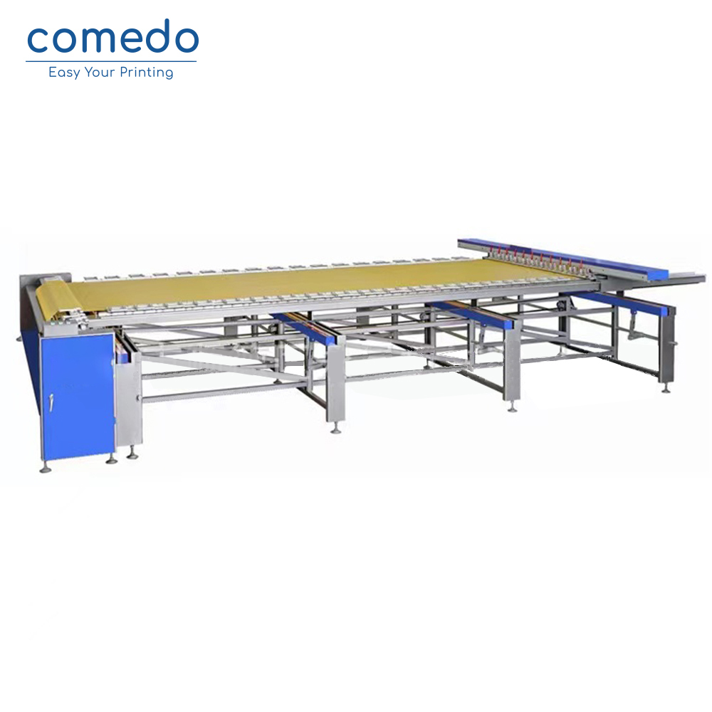 Precision electric mesh stretching machine