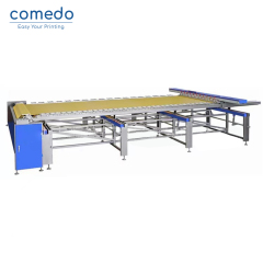 Precision electric mesh stretching machine