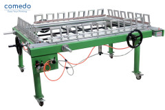 High precise mesh stretching machine