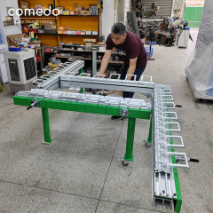 High precise mesh stretching machine
