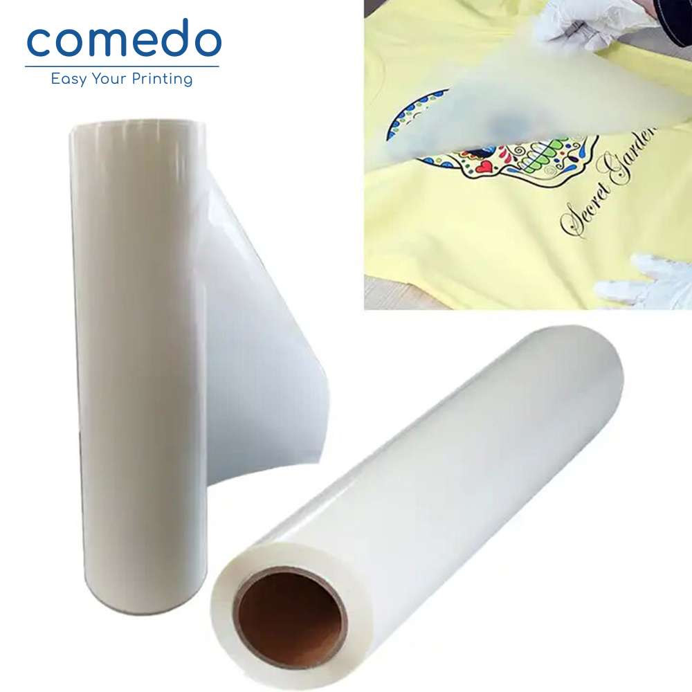Double Matte DTF PET Printing Transfer Film A3 A4 60cm Heat Press Film for DTF printing