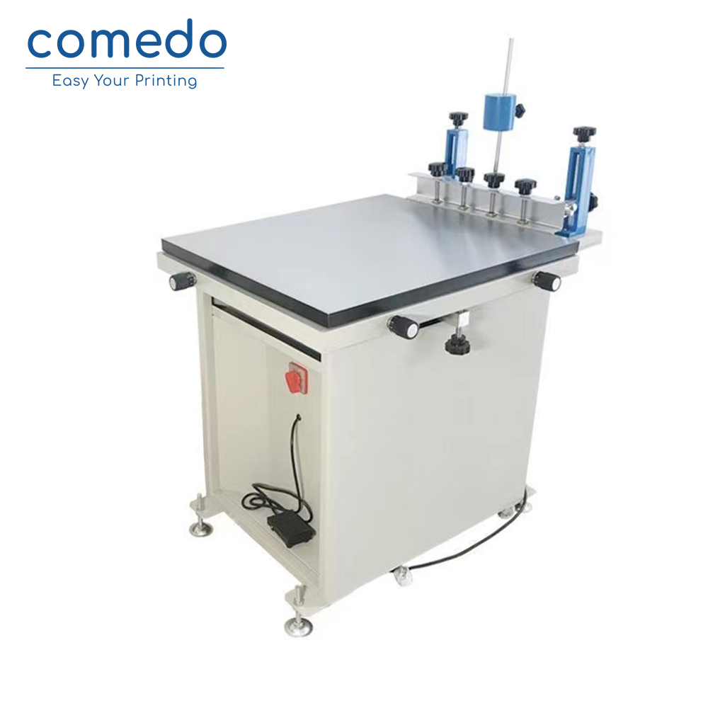 silk screen printing vacuum table for paper gift box garment