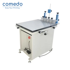silk screen printing vacuum table for paper gift box garment