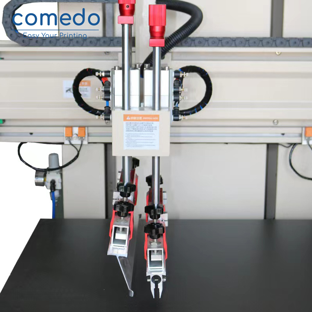 Electric Flat Silk Screen Printing Machine for Paper Bag KMD6090V