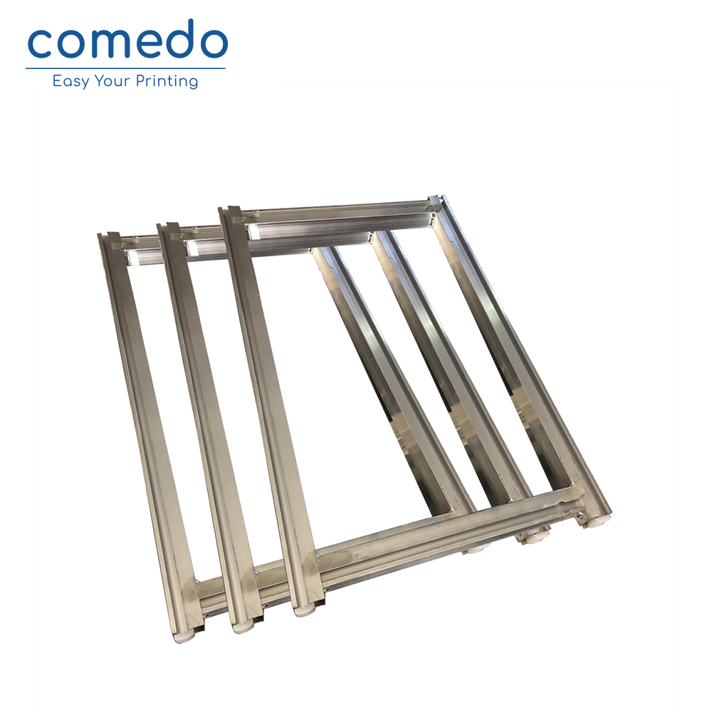 Screen printing line table frame