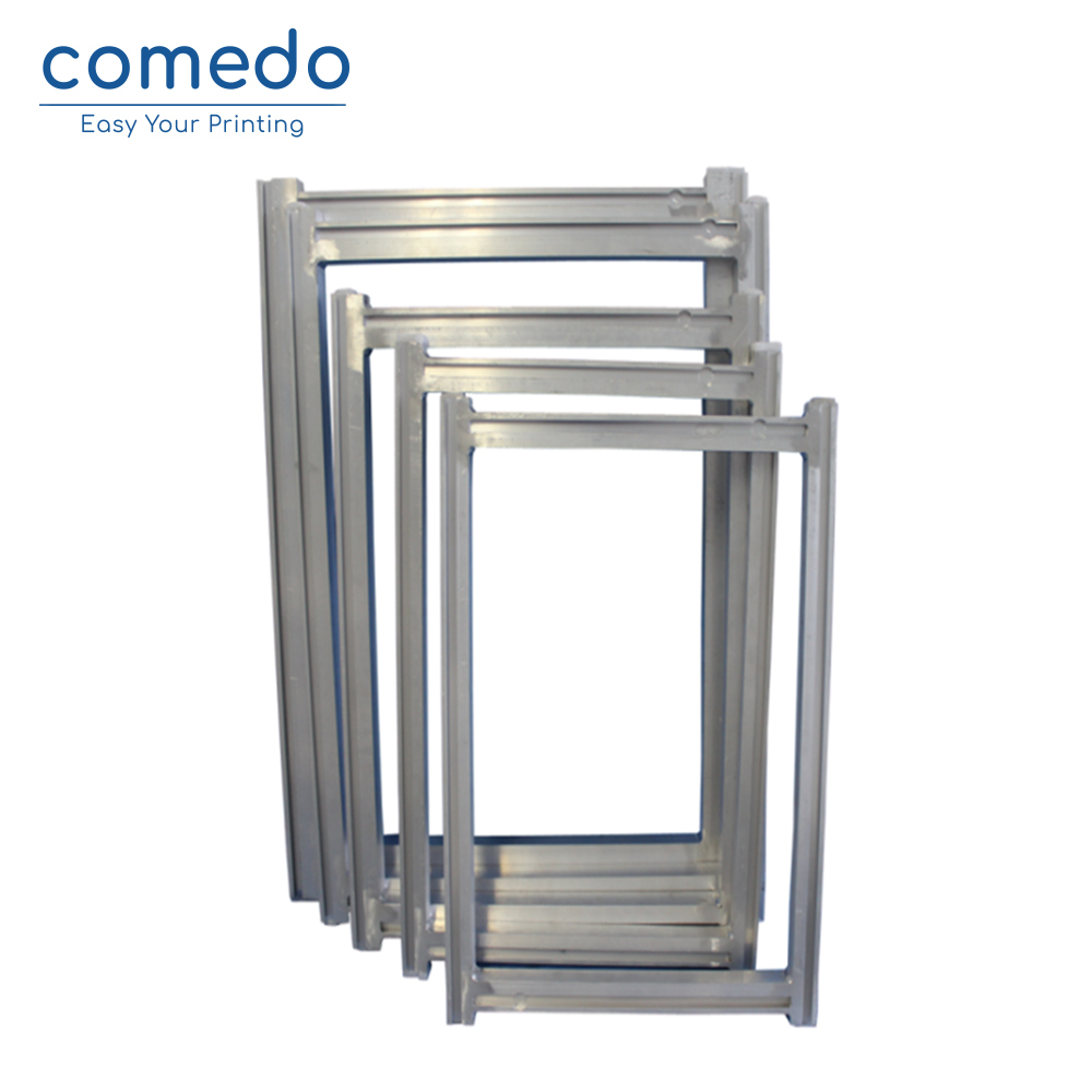 Screen printing line table frame