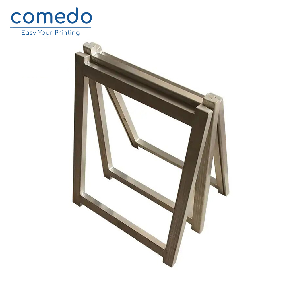 Screen printing line table frame