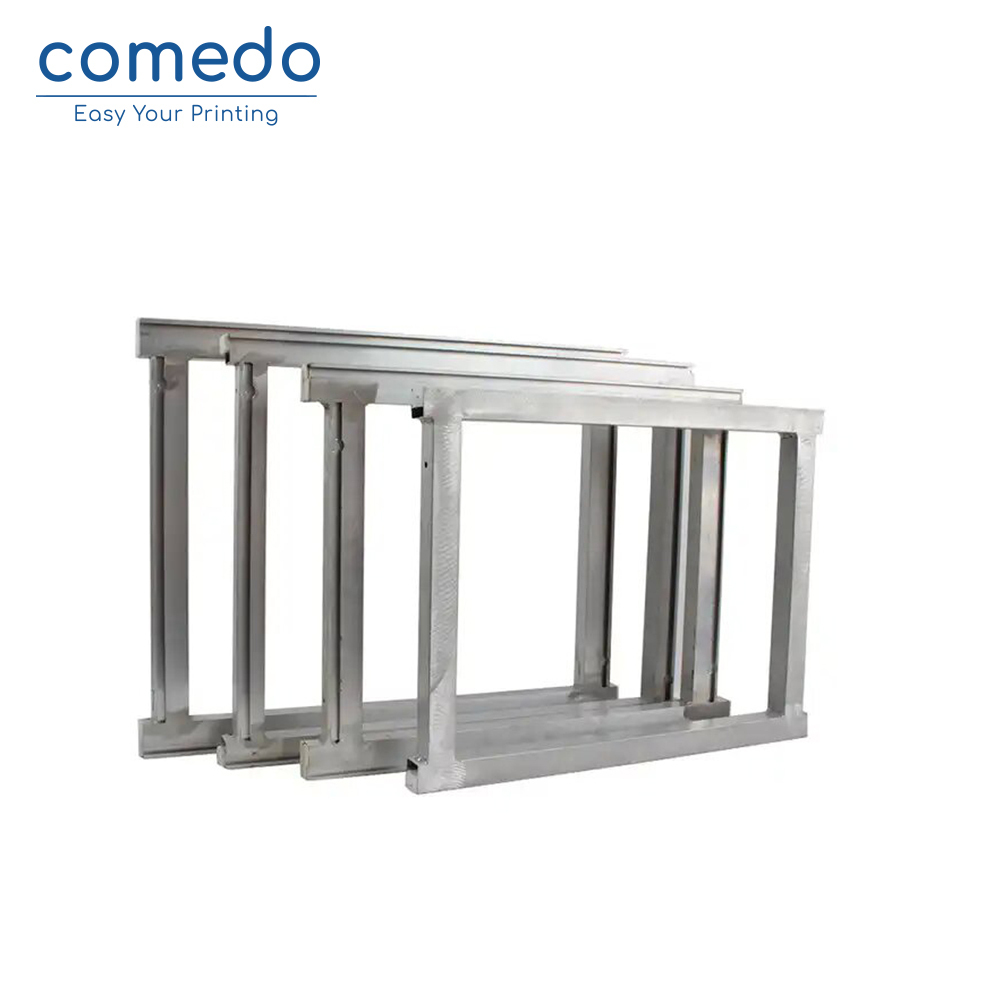 Screen printing line table frame