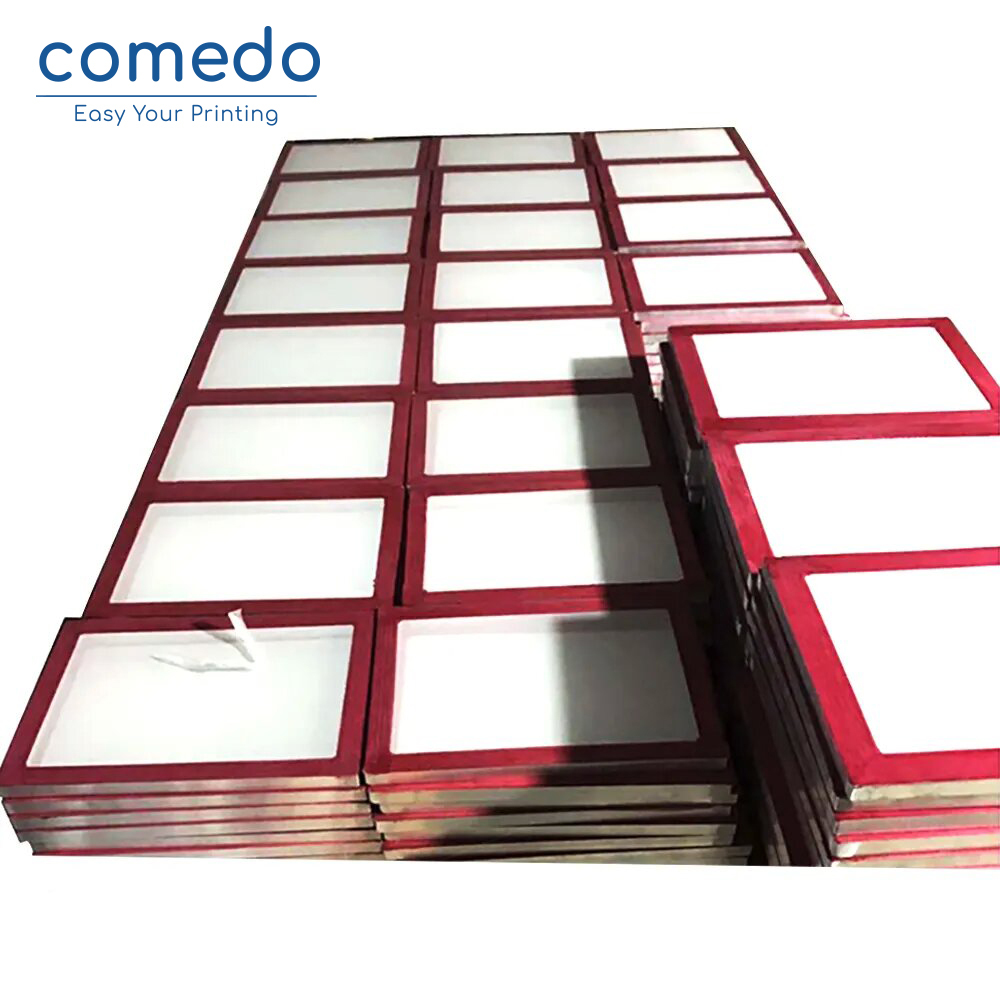 Comedo pre-stretched silk screen frame with 90/110/120 mesh