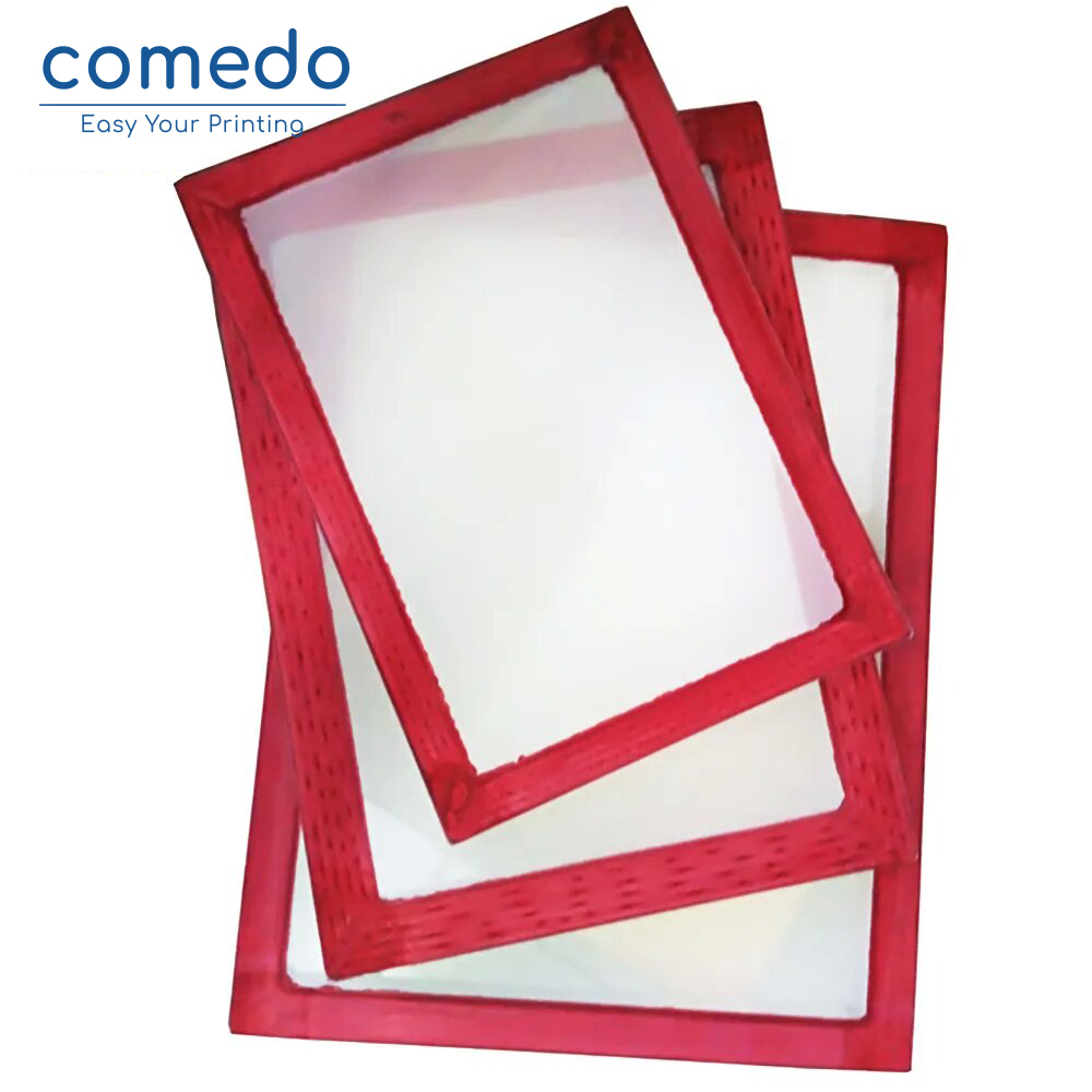 Comedo pre-stretched silk screen frame with 90/110/120 mesh