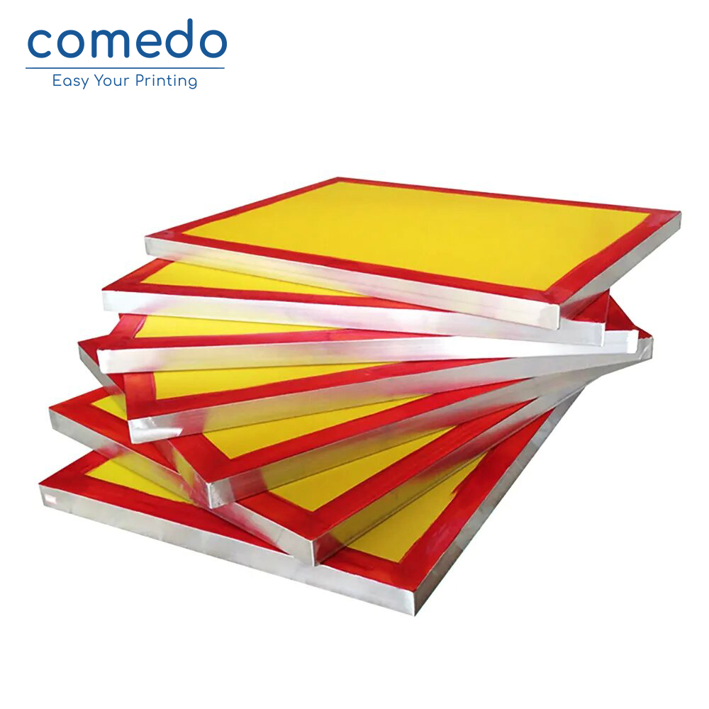 Comedo pre-stretched silk screen frame with 90/110/120 mesh