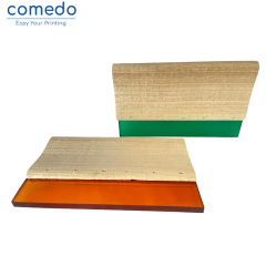 Wooden handle squeegee for screen printing