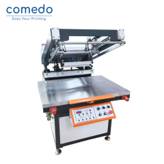 High accuracy semi-auto oblique Arm Serigraphy flat screen printing machine KMD6090
