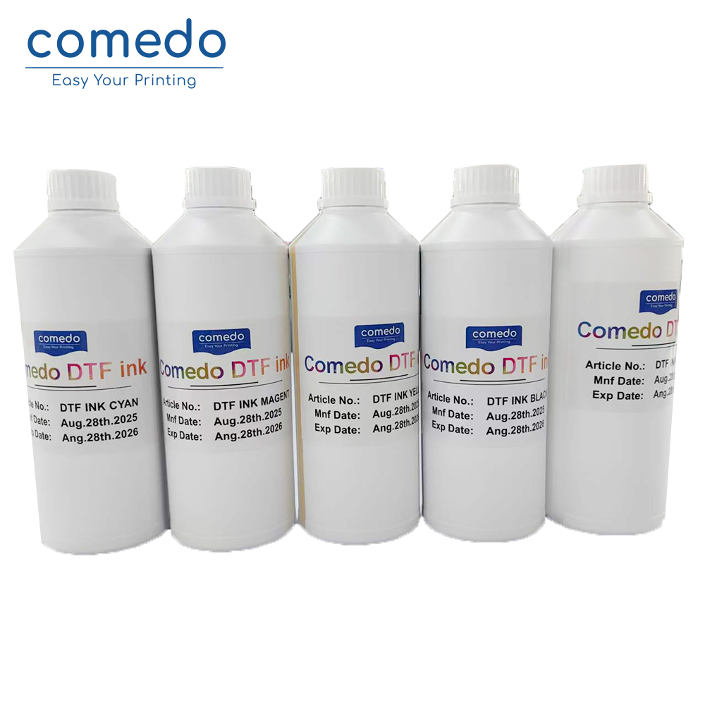 comedo CMYK  Premium DTF White Transfer Pigment DTF Inks