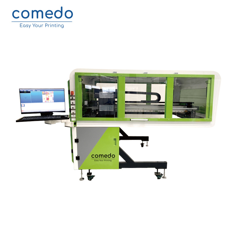 Oval screen printing machine