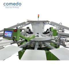 Automatic Rotary Octopus Screen Printing Machine 6 color 14 station