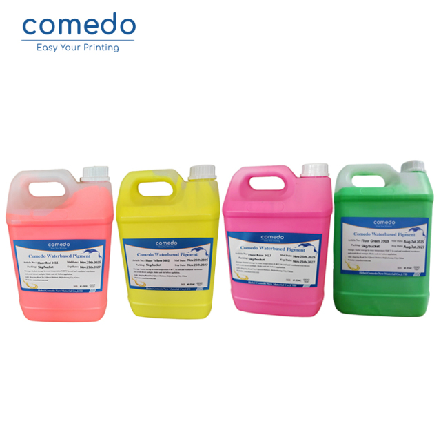Waterbased Color Pigment for Textile Screen Printing Liquid Pigment Color Paste