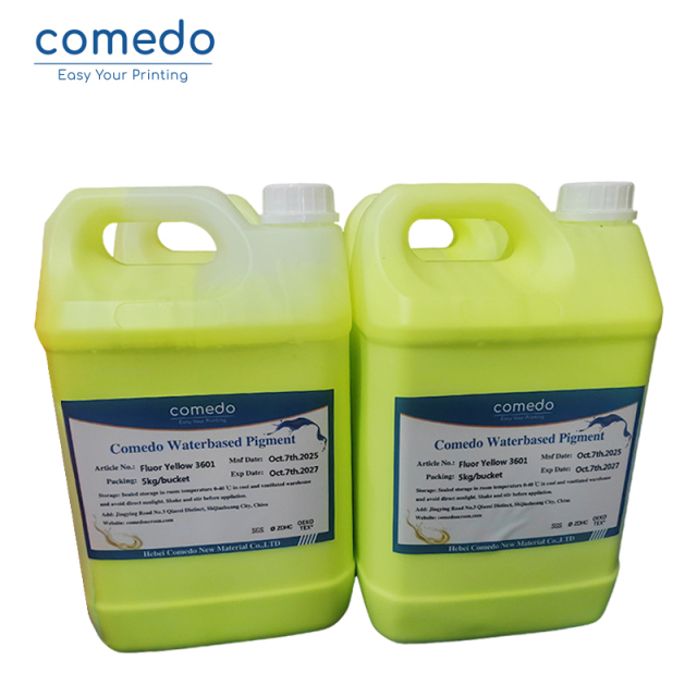 Waterbased Color Pigment for Textile Screen Printing Liquid Pigment Color Paste