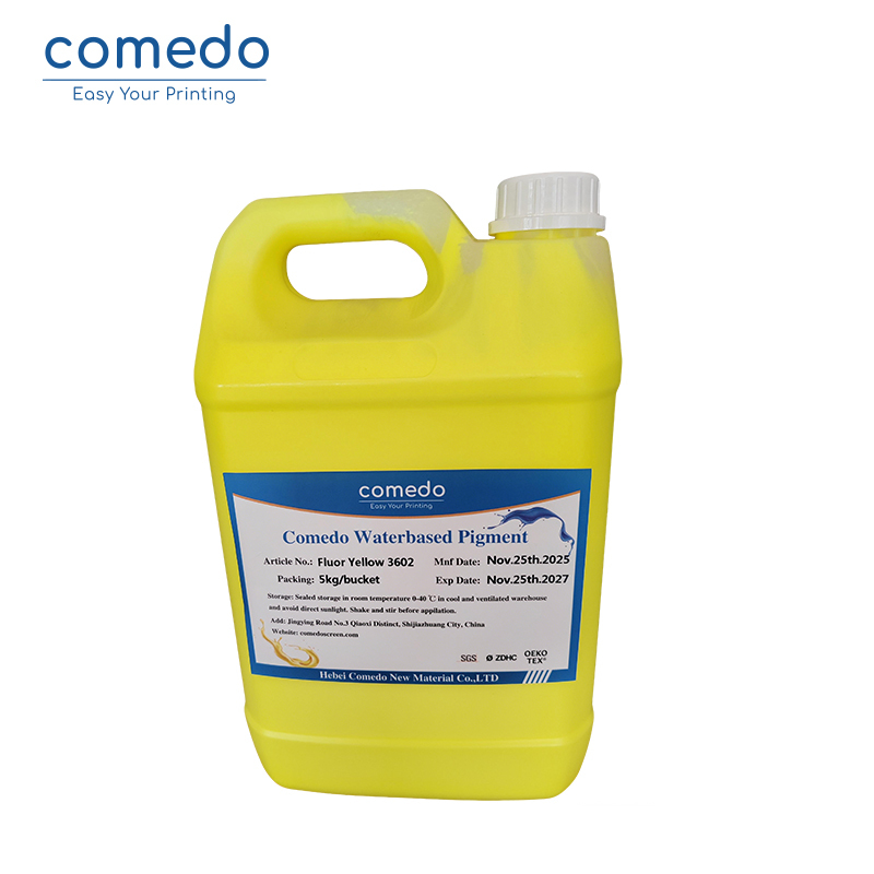 Waterbased Color Pigment for Textile Screen Printing Liquid Pigment Color Paste