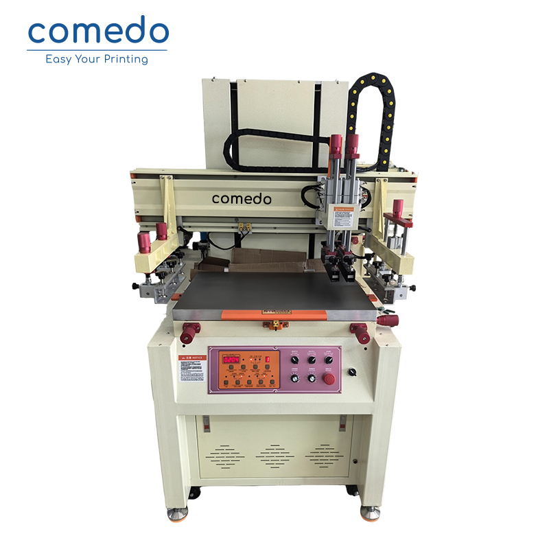 High precision Electric Flat vertical Silk Screen Printing Machine for Paper Bag KMD6090V