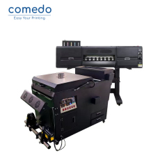 DTF T-shirt printer with 2 heads i3200 printing width 60cm with powder shaker