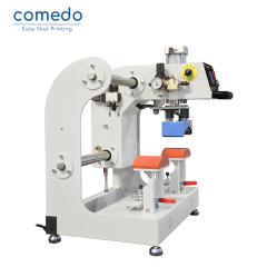Comedo double station pneumatic hat heat press 8x14cm