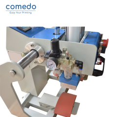 Comedo double station pneumatic hat heat press 8x14cm
