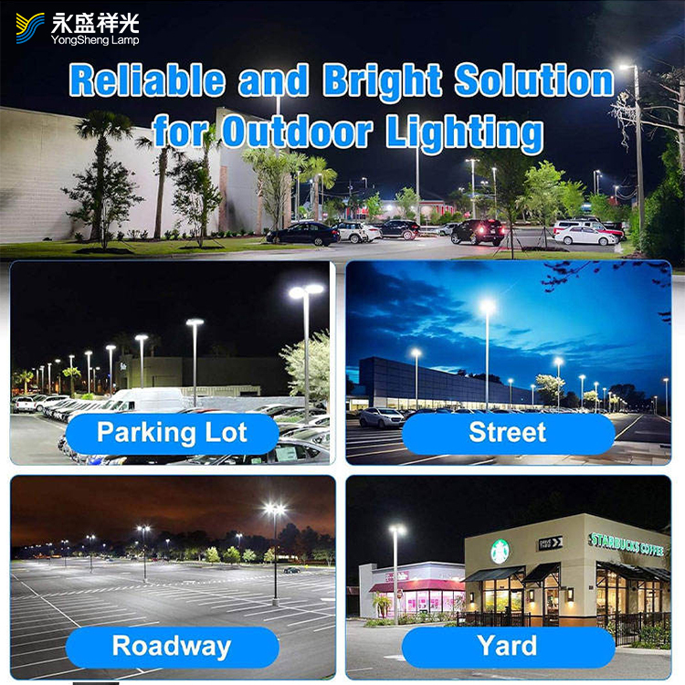 high quality 100W 150W 200W outdoor road light IP66 with high heat dissipation housing