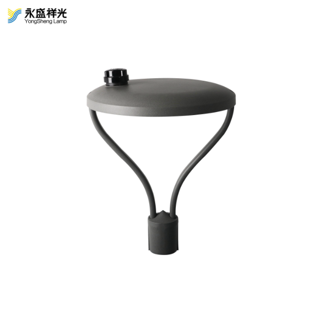 50W AC pole top install aluminum led lamp Europe market design for urban outdoor parking lot garden lighting