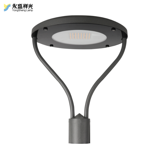 50W AC pole top install aluminum led lamp Europe market design for urban outdoor parking lot garden lighting