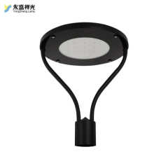 50W AC pole top install aluminum led lamp Europe market design for urban outdoor parking lot garden lighting
