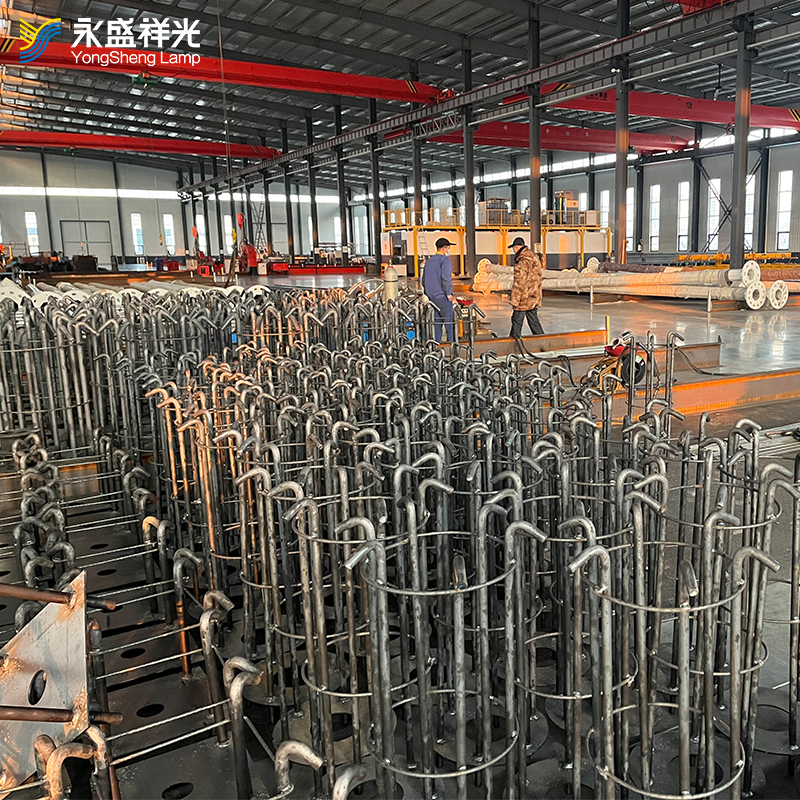 Factory since 1985 free design 3m 4m 5m 6m 7m 8m 10m 12m square galvanized steel pole outdoor Led street light post