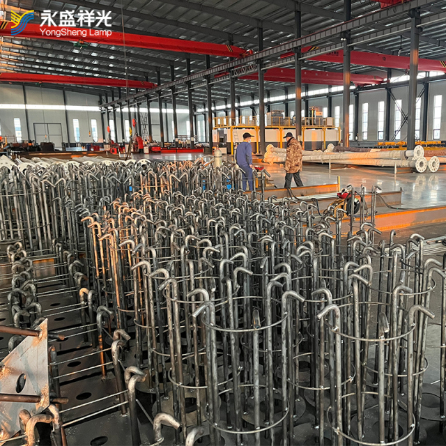 Factory since 1985 free design 3m 4m 5m 6m 7m 8m 10m 12m square galvanized steel pole outdoor Led street light post