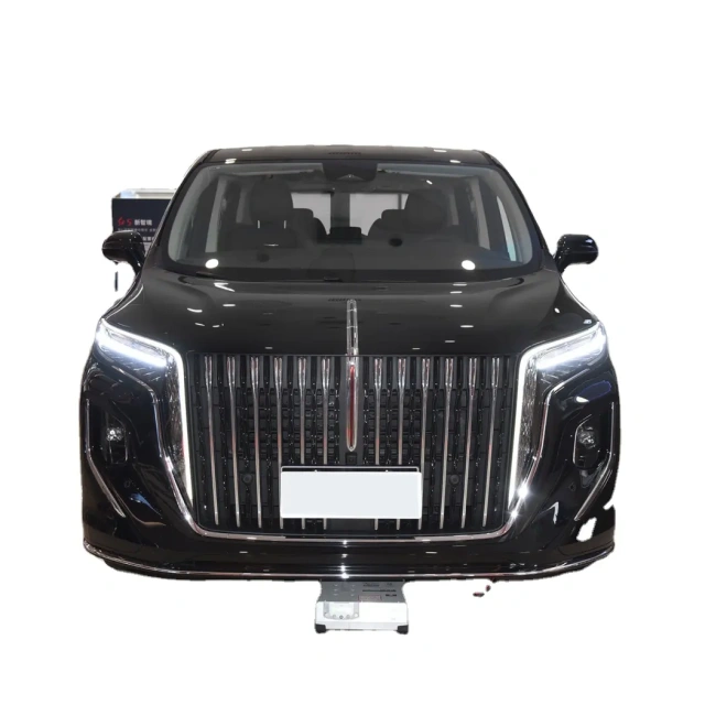 In Stock 2023 New Cars HQ9 Light Fuel Cell System Middle MPV Hoy Saling Business And Family For HONG QI Used Cars