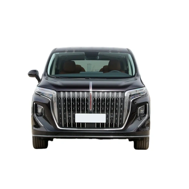 In Stock 2023 New Cars HQ9 Light Fuel Cell System Middle MPV Hoy Saling Business And Family For HONG QI Used Car