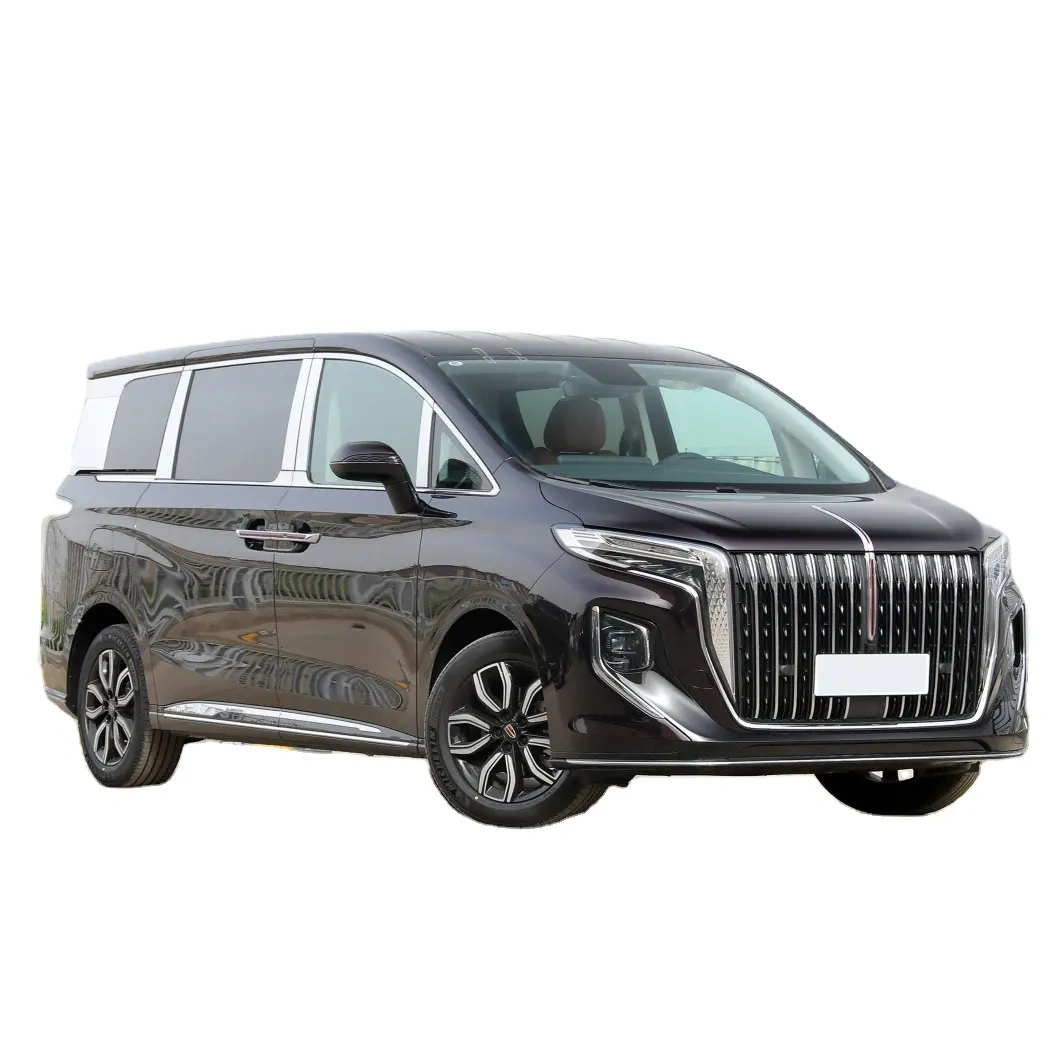 In Stock 2023 New Cars HQ9 Light Fuel Cell System Middle MPV Hoy Saling Business And Family For HONG QI Used Car