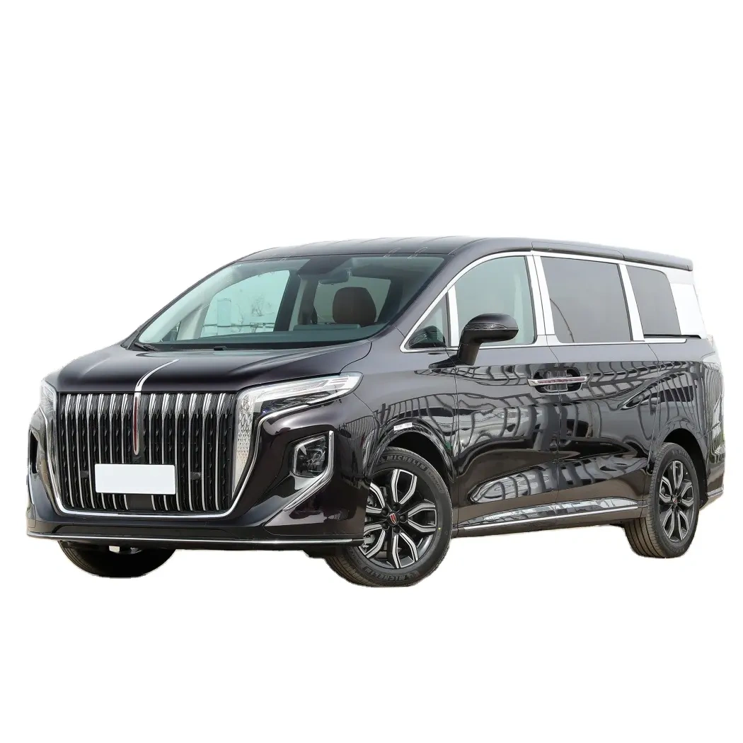 In Stock 2023 New Cars HQ9 Light Fuel Cell System Middle MPV Hoy Saling Business And Family For HONG QI Used Car