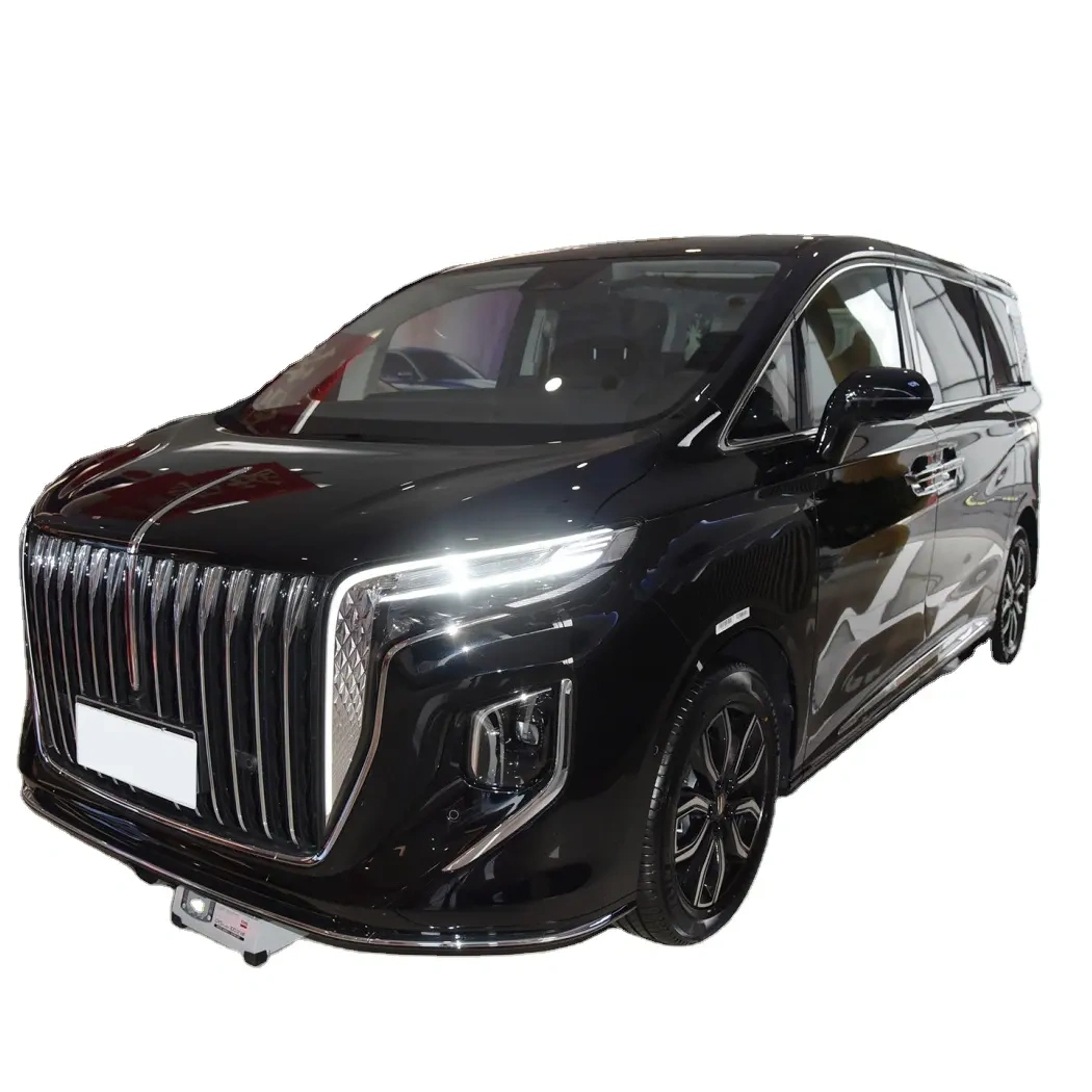 In Stock 2023 New Cars HQ9 Light Fuel Cell System Middle MPV Hoy Saling Business And Family For HONG QI Used Cars