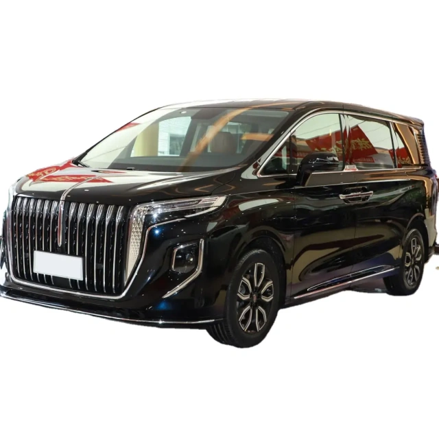 In Stock 2023 New Cars HQ9 Light Fuel Cell System Middle MPV Hoy Saling Business And Family For HONG QI Used Car
