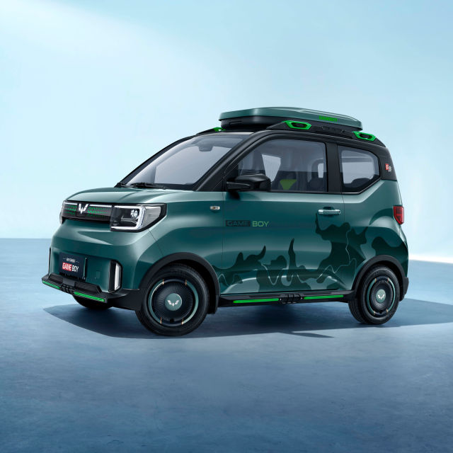 2022 New Electric Cheap Car Wuling Mini EV Coupe Hot Saling Mobility Scooter Play Coffee Style For Wu Ling GAMEBOY Used Car