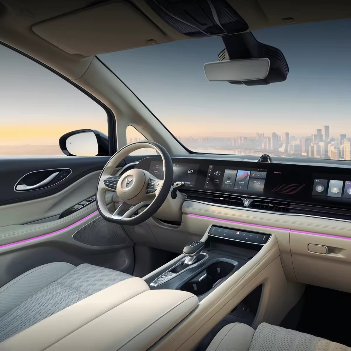 2022 NEW Model Voyah Dreamer 7 Seats Luxury Seating Ev Car MPV Low Carbon Electric Cars For Family Or Business