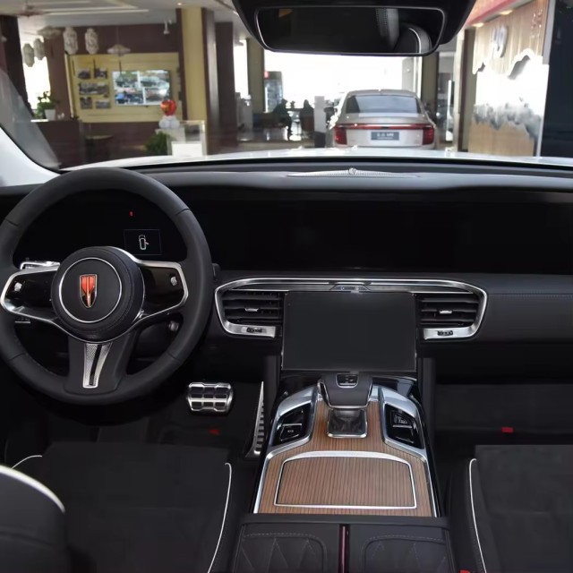 2021 New Design Hot Selling e-hs9 460km 7 Seats New Energy SUV Electric Cars in Stock For Sale For HONG QI