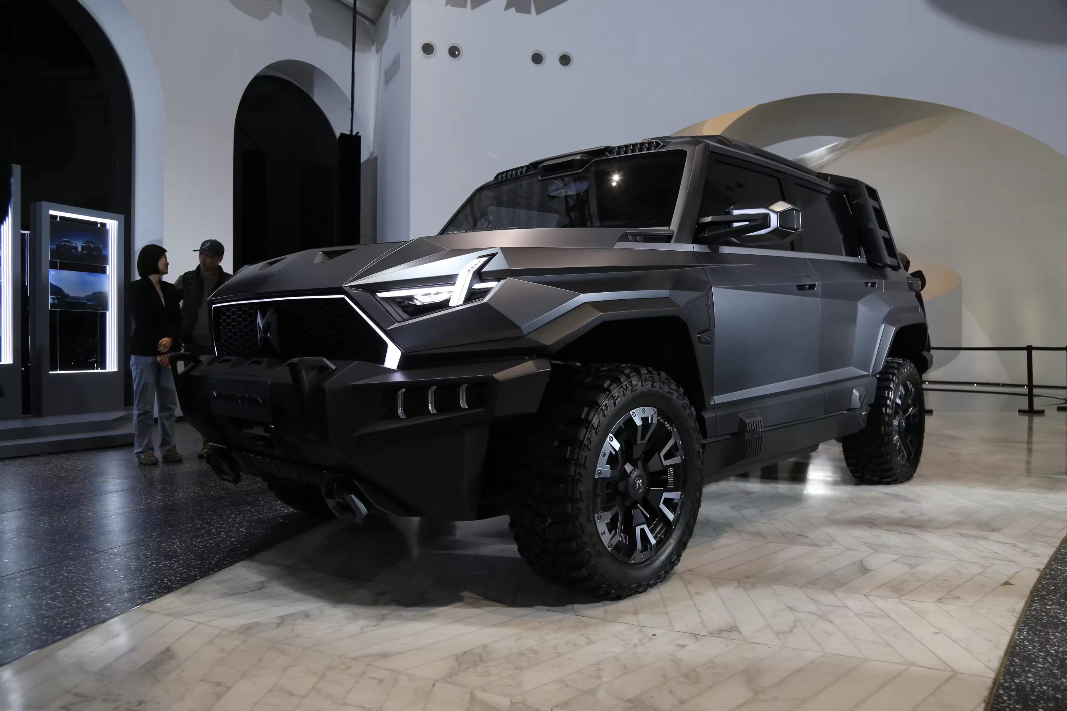 2023 Dongfeng brave warrior pure electric Luxury off-road vehicles DONGFENG Mengshi 917 ev New Energy Vehicles for DFSK used car