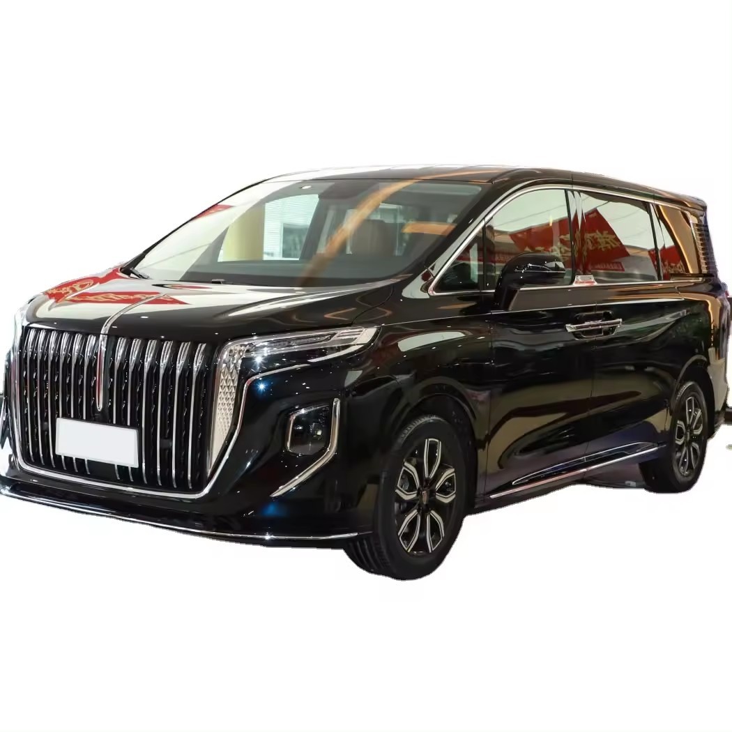 In Stock 2023 New Cars HQ9 Light Fuel Cell System Middle MPV Hoy Saling Business And Family For HONG QI Used Car