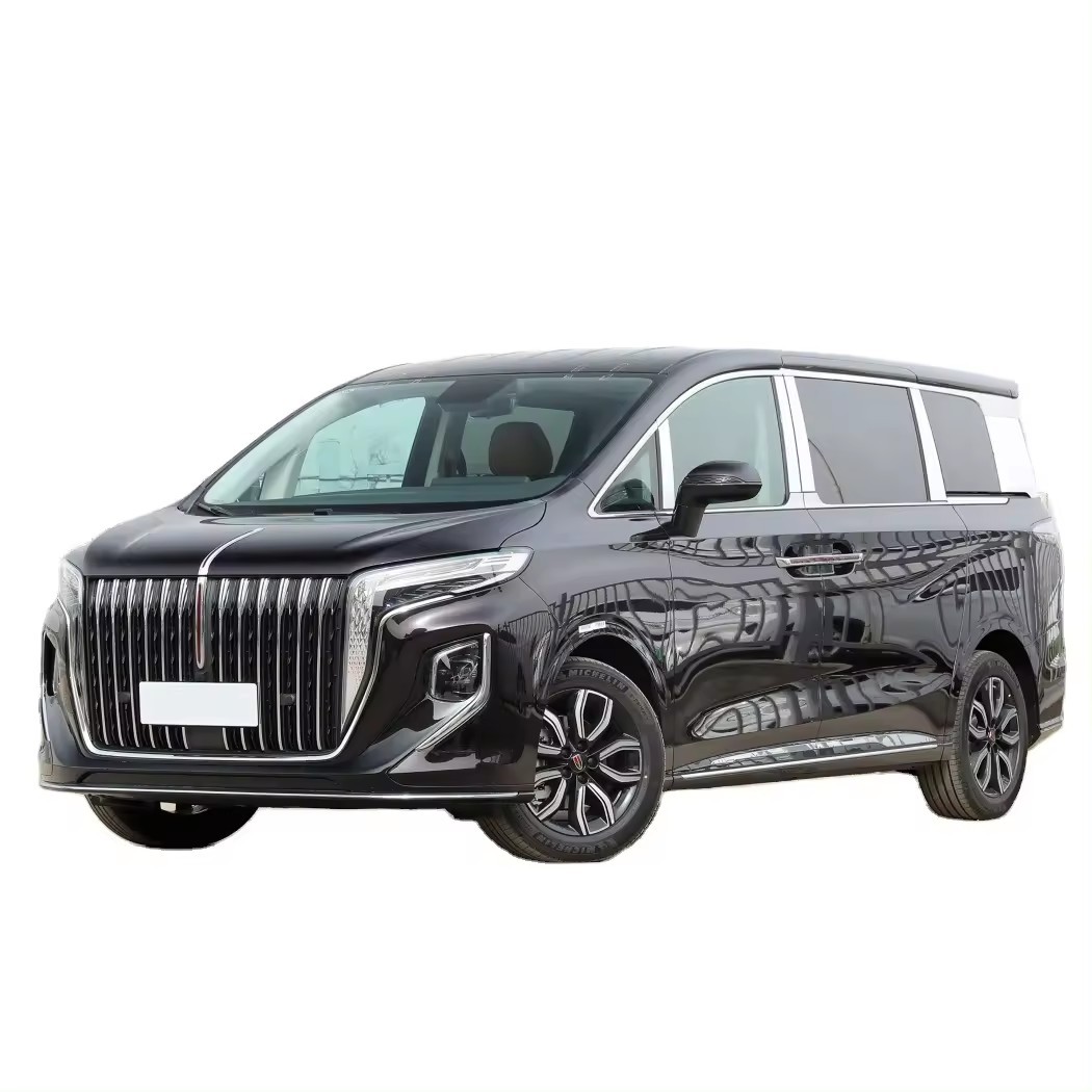 In Stock 2023 New Cars HQ9 Light Fuel Cell System Middle MPV Hoy Saling Business And Family For HONG QI Used Car