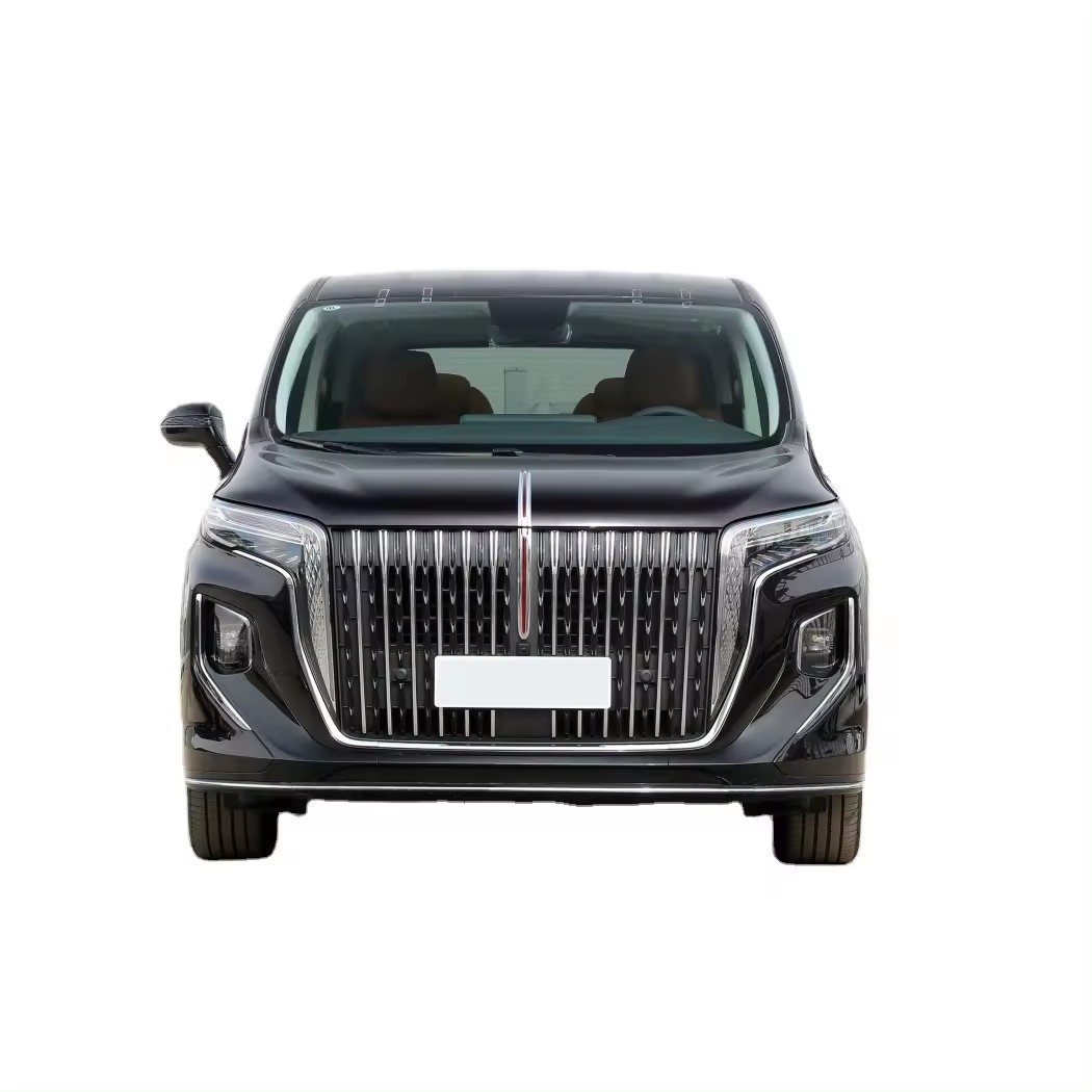 In Stock 2023 New Cars HQ9 Light Fuel Cell System Middle MPV Hoy Saling Business And Family For HONG QI Used Car
