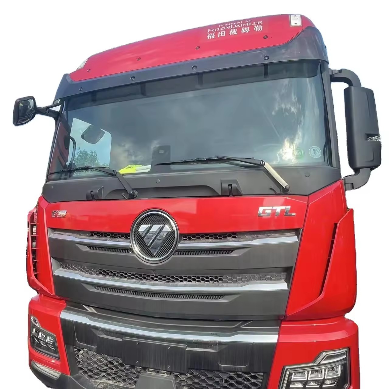 China new car Diesel Used Truck Tractor head semi trailer AUMAN Series 6*4 520HP tractor Foton Automobile Tractor for Auma