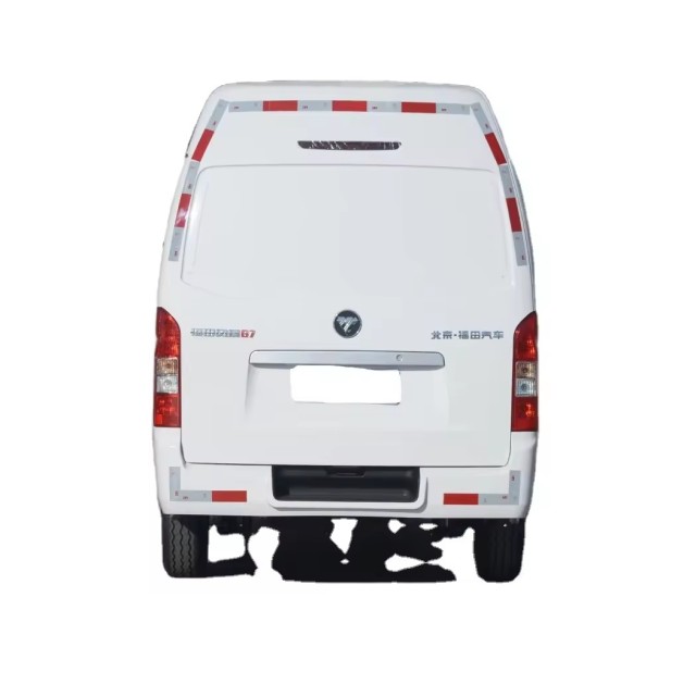 Top sale foton scenery G7 seater electric mini van bus 4x2 LHD mini cargo van