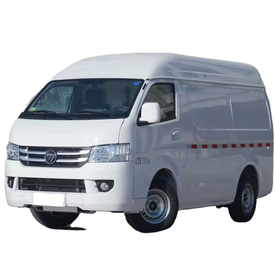 Top sale foton scenery G7 seater electric mini van bus 4x2 LHD mini cargo van