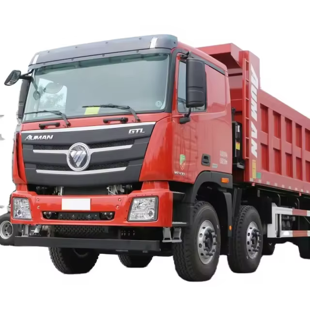 2023 Auman 8*4 Dump Truck With Foton Cummins X11NS6B400 Engine, Diesel Fuel Type and Manual Transmission Euro VI Dump for Auman